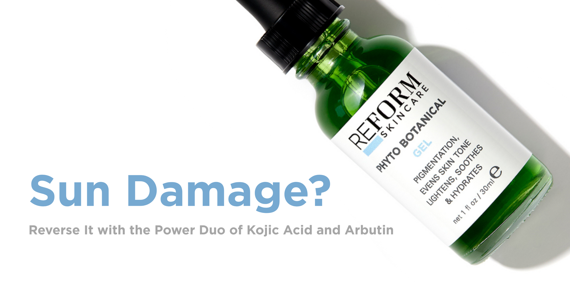 Sun Damage? Reverse It with the Power Duo of Kojic Acid and Arbutin