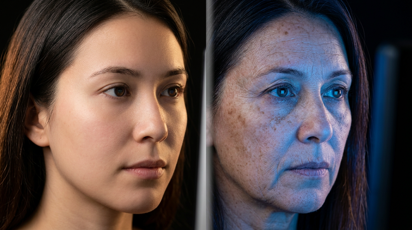 Is HEV Light Ageing Your Skin Indoors?