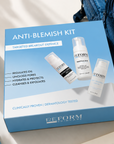 REFORM Skincare Anti-Blemish Kit skincare routine graphic