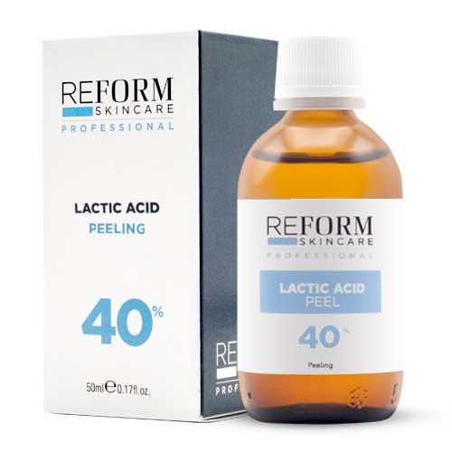 Peeling all'acido lattico 40% di riforma della cura della pelle